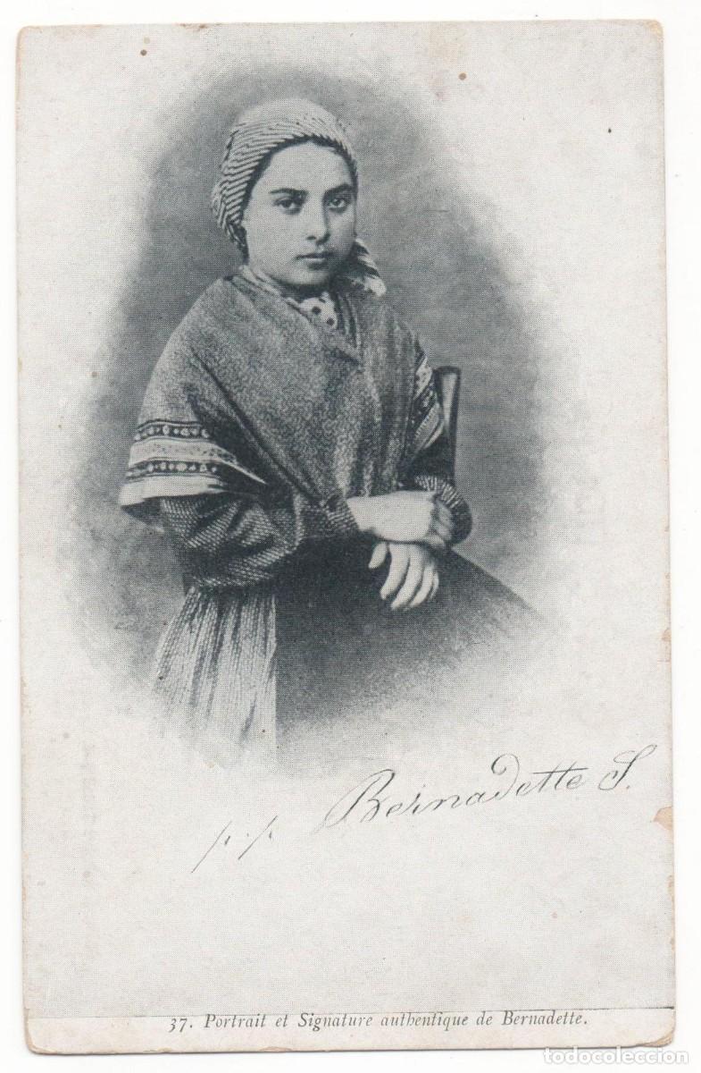 Cartes Postales: Lourdes-Santa Bernadette-Principios de siglo-escrita-