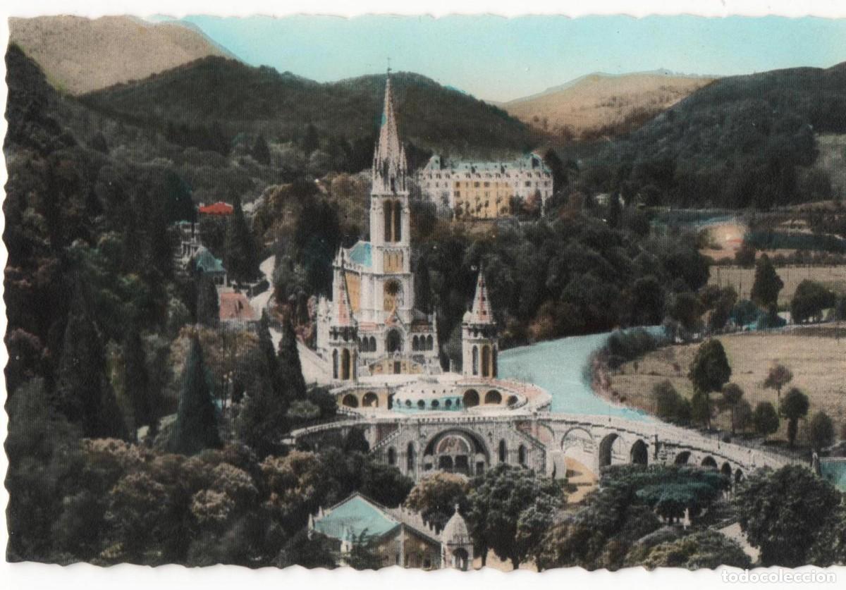 Postales: Lourdes-a&ntilde;os 40-sin circular-