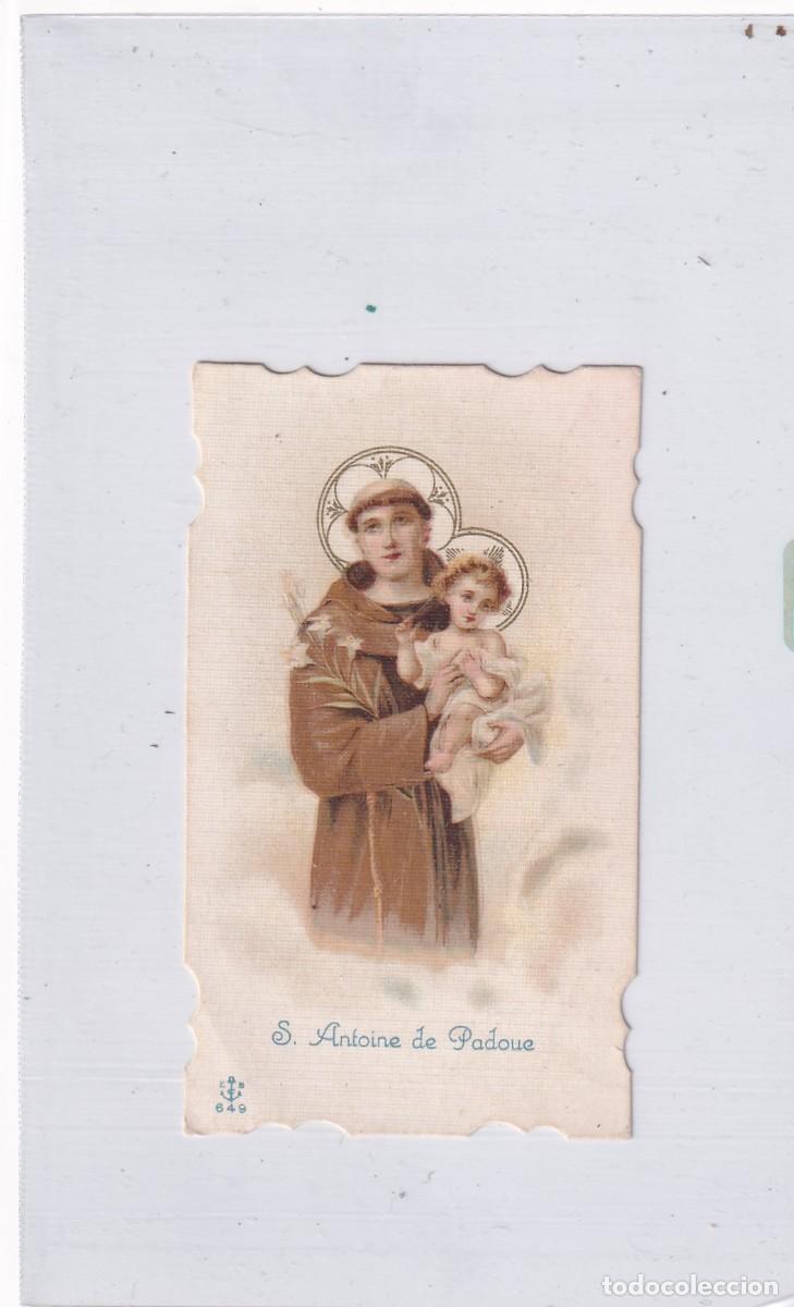 Postales: Estampa como San Antonio de Padua. 8,50 x 5 cm