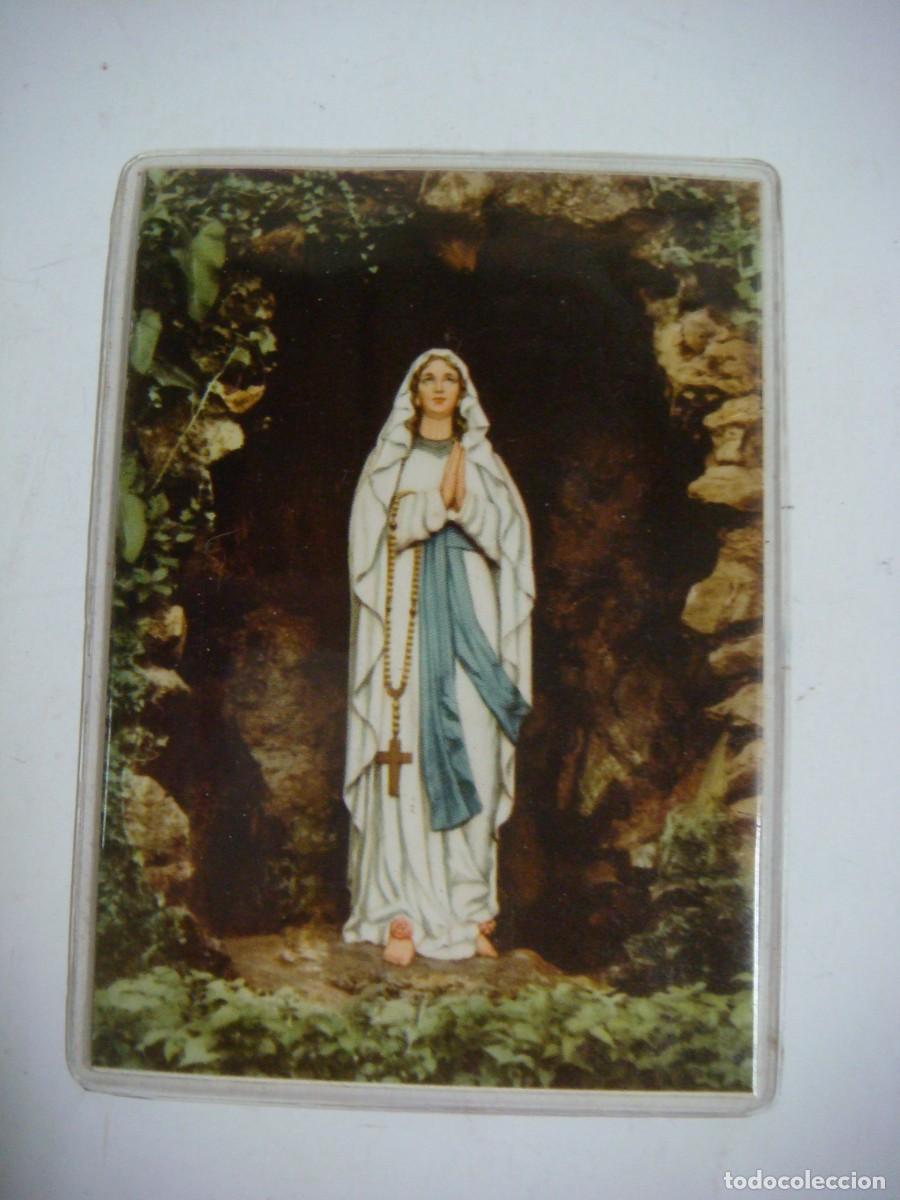 Postales: RECORDATORIO DE LA VIRGEN DE LOURDES-CAJ-N&ordm;4-SOB-N&ordm;.8