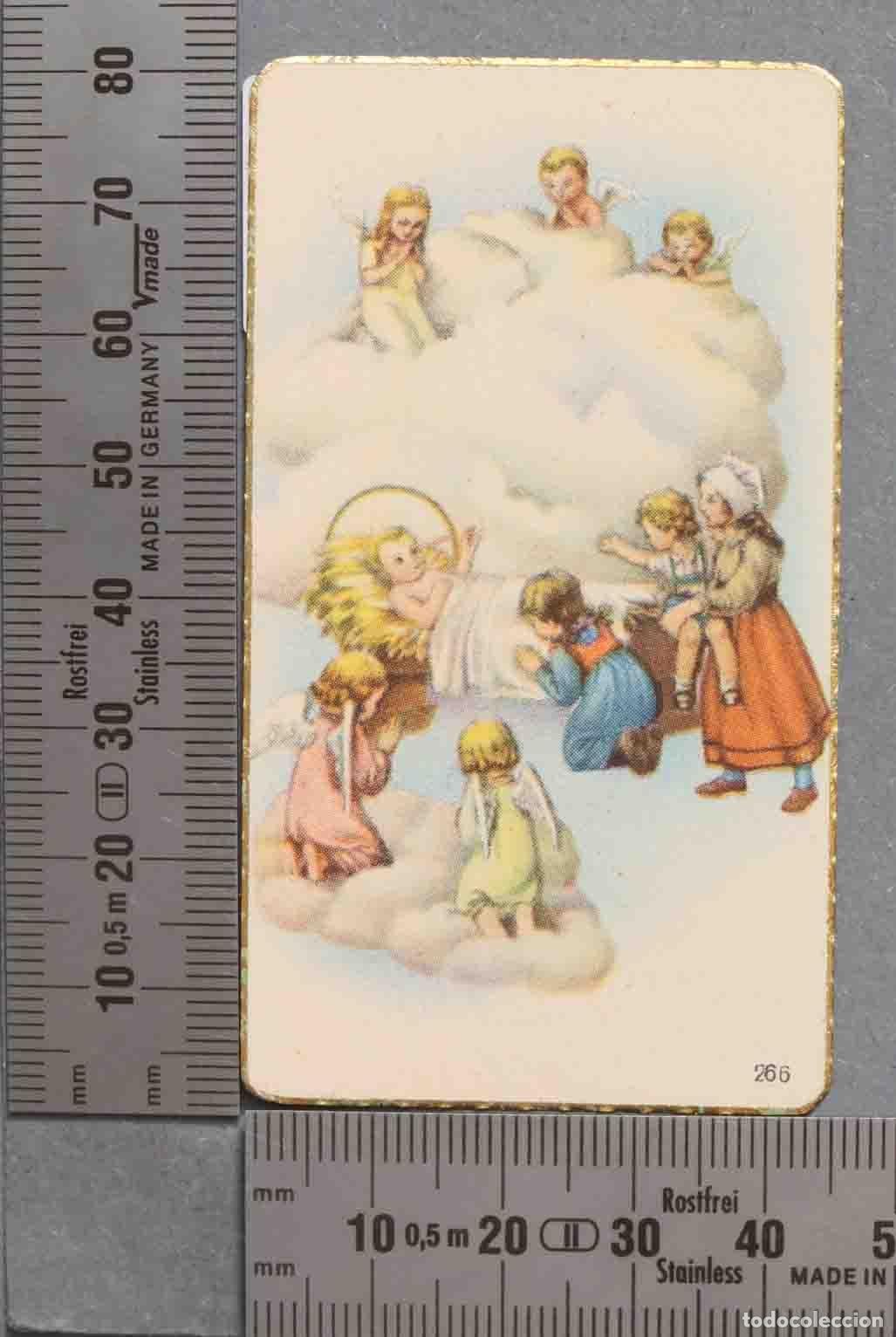 Postkarten: ESTAMPA. NI&Ntilde;O JESUS ADORADO POR ANGELES EN EL CIELO