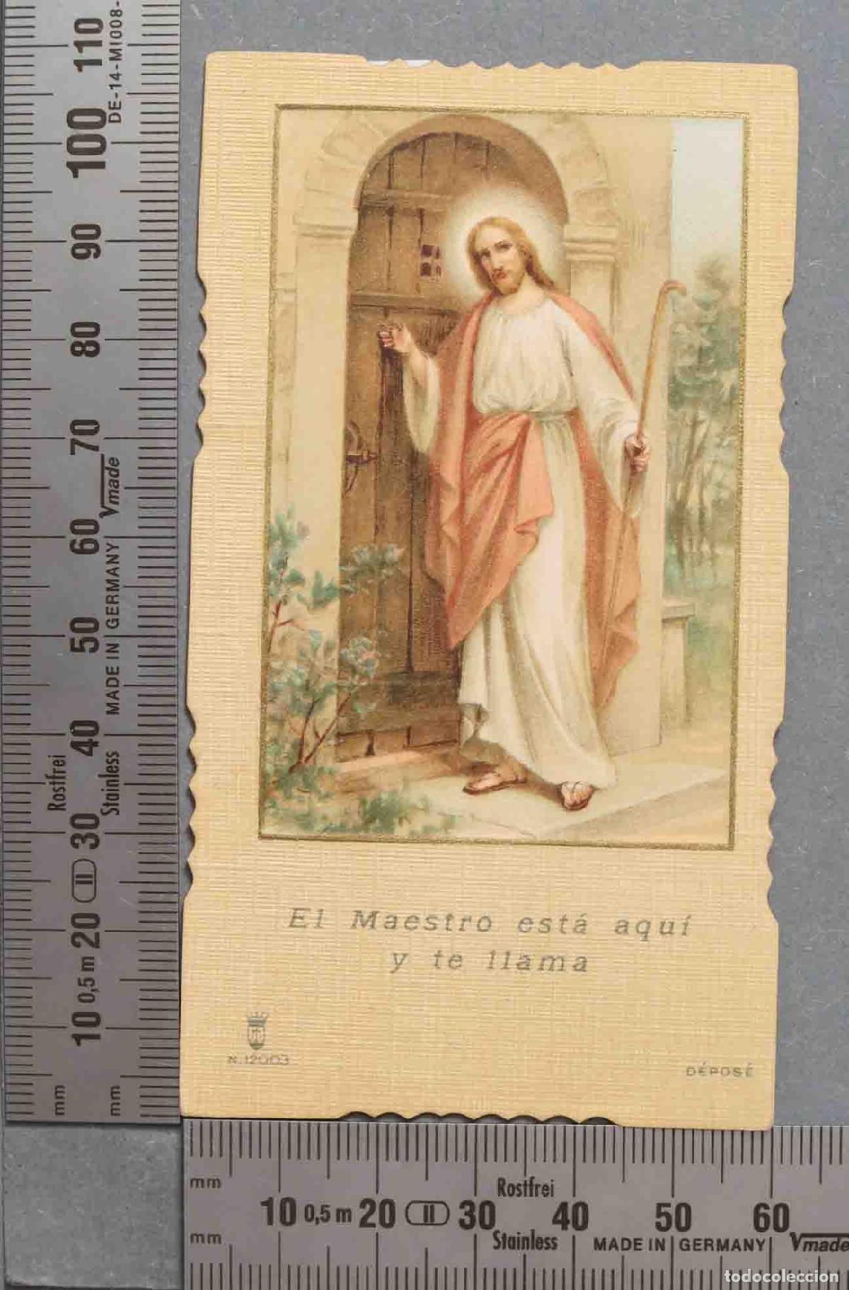Cartes Postales: ESTAMPA. EL MAESTRO ESTA AQUI Y TE LLAMA
