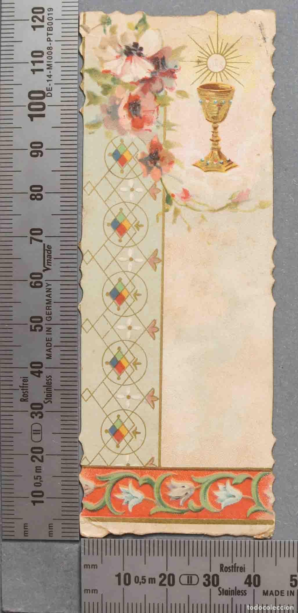 Cartoline: ESTAMPA. PRIMERA COMUNION. RELIGIOSAS CONCEPCIONISTAS. 1899. LIT MONTERO