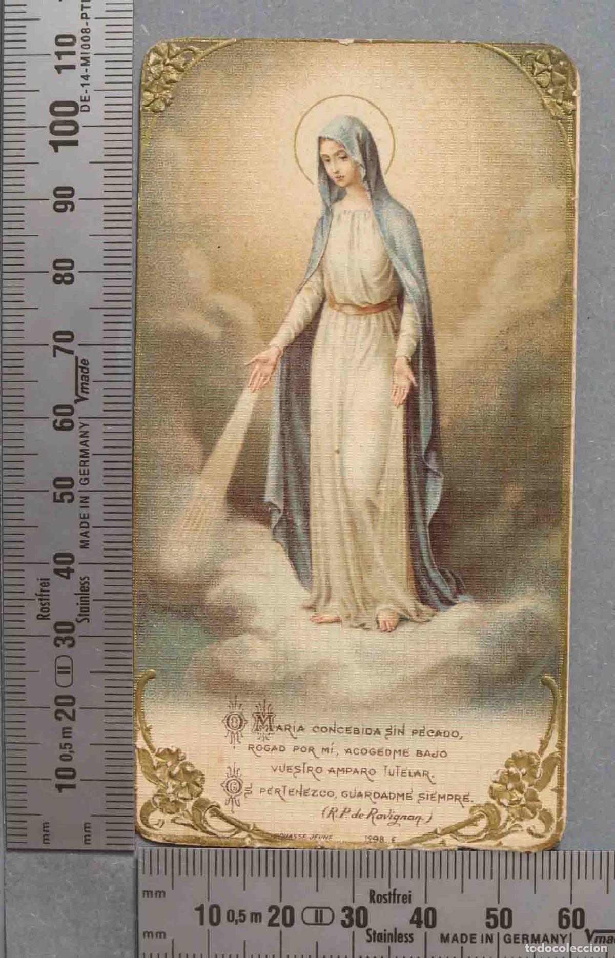 Cartoline: ESTAMPA. MILAGRASO. ORACION RP DE RAVIGNAN