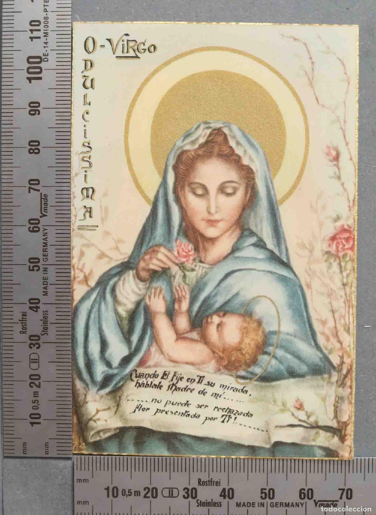Postales: ESTAMPA. VIRGEN MARIA CON EL NI&Ntilde;O