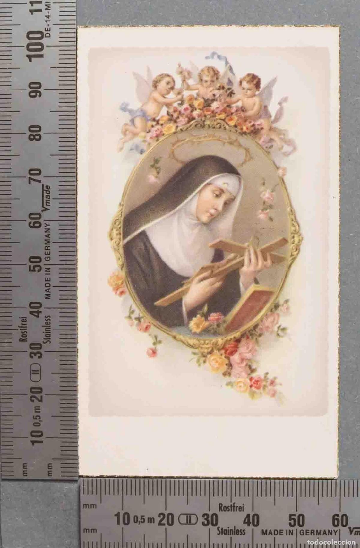 Postkarten: ESTAMPA. RECUERDO de la Novena y fiesta de SANTA RITA DE CASIA. ALMERIA 1964