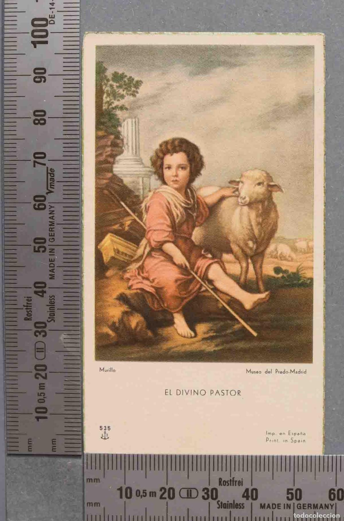 Postkarten: ESTAMPA. El DIVINO PASTOR. MURILLO