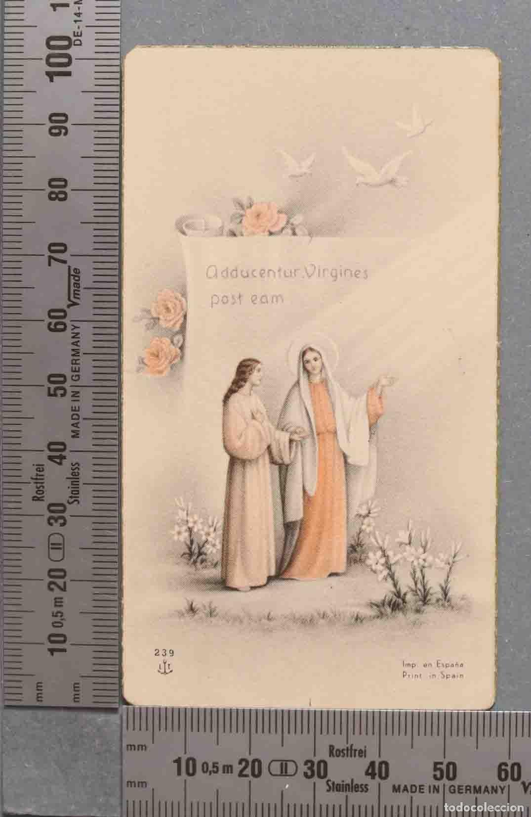 Cartes Postales: ESTAMPA. TOMA HABITO HERMANITAS DE LOS ANCIANOS DESAMPARADOS. ASILO VALENCIA. 1943