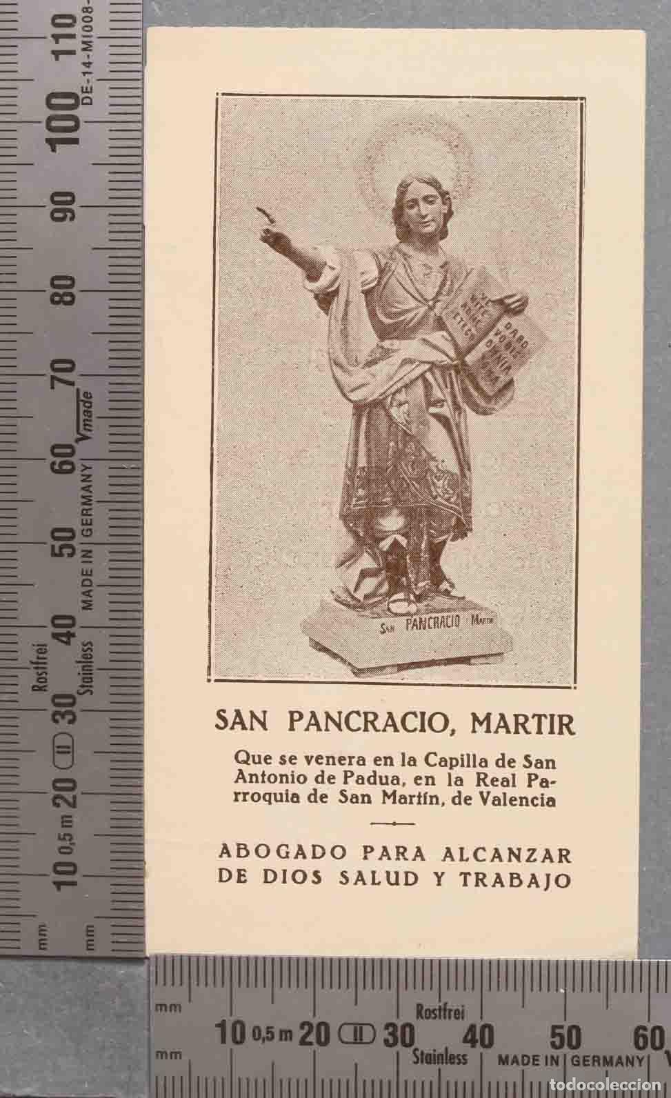 Postkarten: ESTAMPA. SAN PANCRACIO, MARTIR
