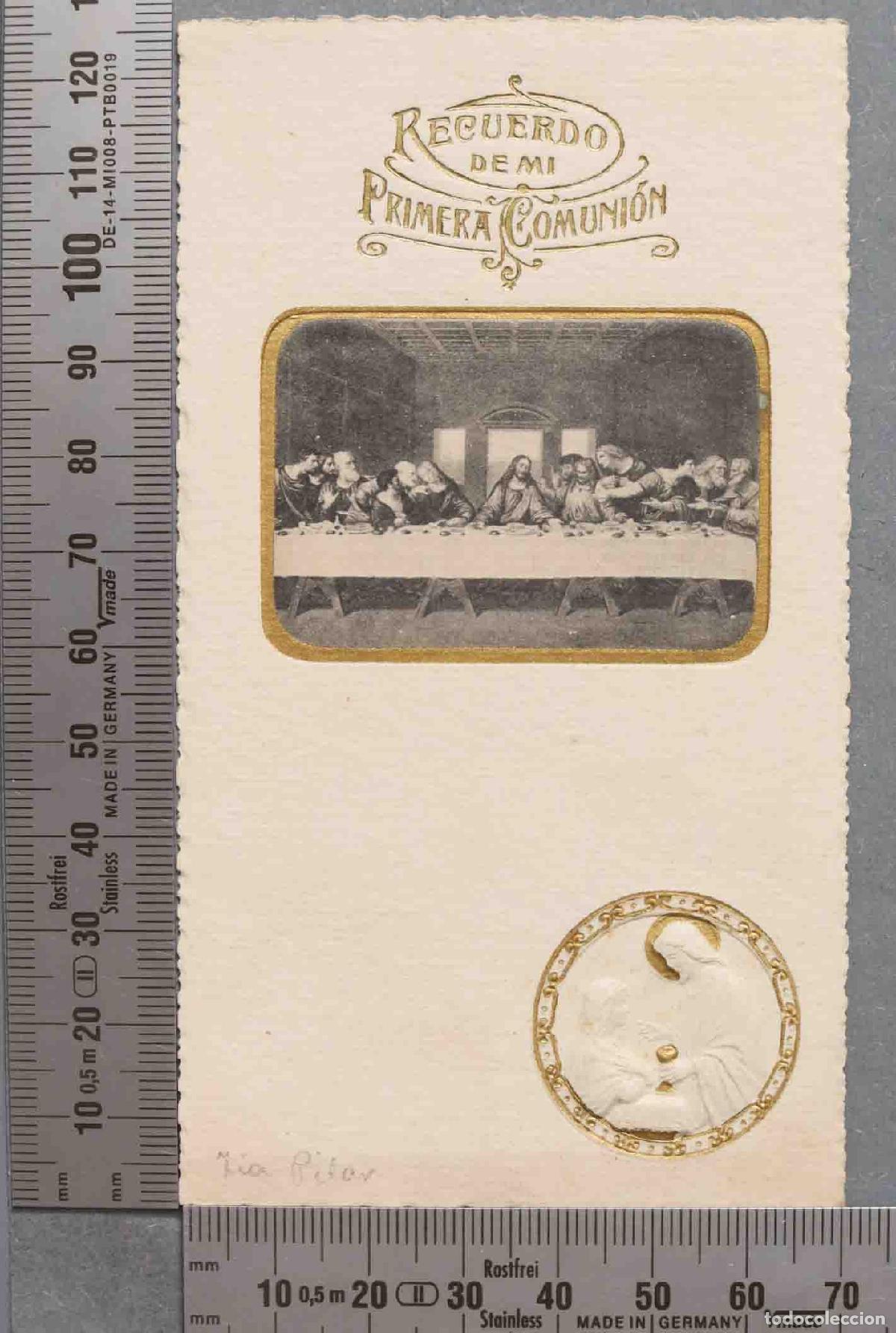 Postais: ESTAMPA. Hermannos de las Escuelas Cristianas ALMERIA. 1919. PRIMERA COMUNION