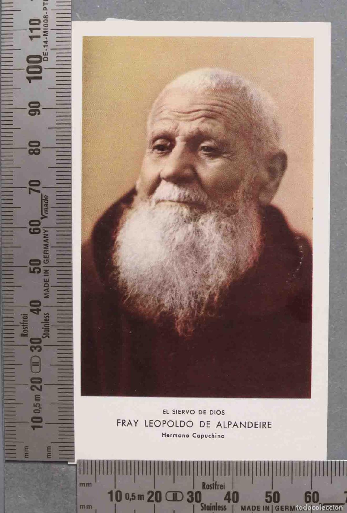 Postkarten: ESTAMPA. FRAY LEOPOLDO DE ALPANDEIRE Hermano Capuchino