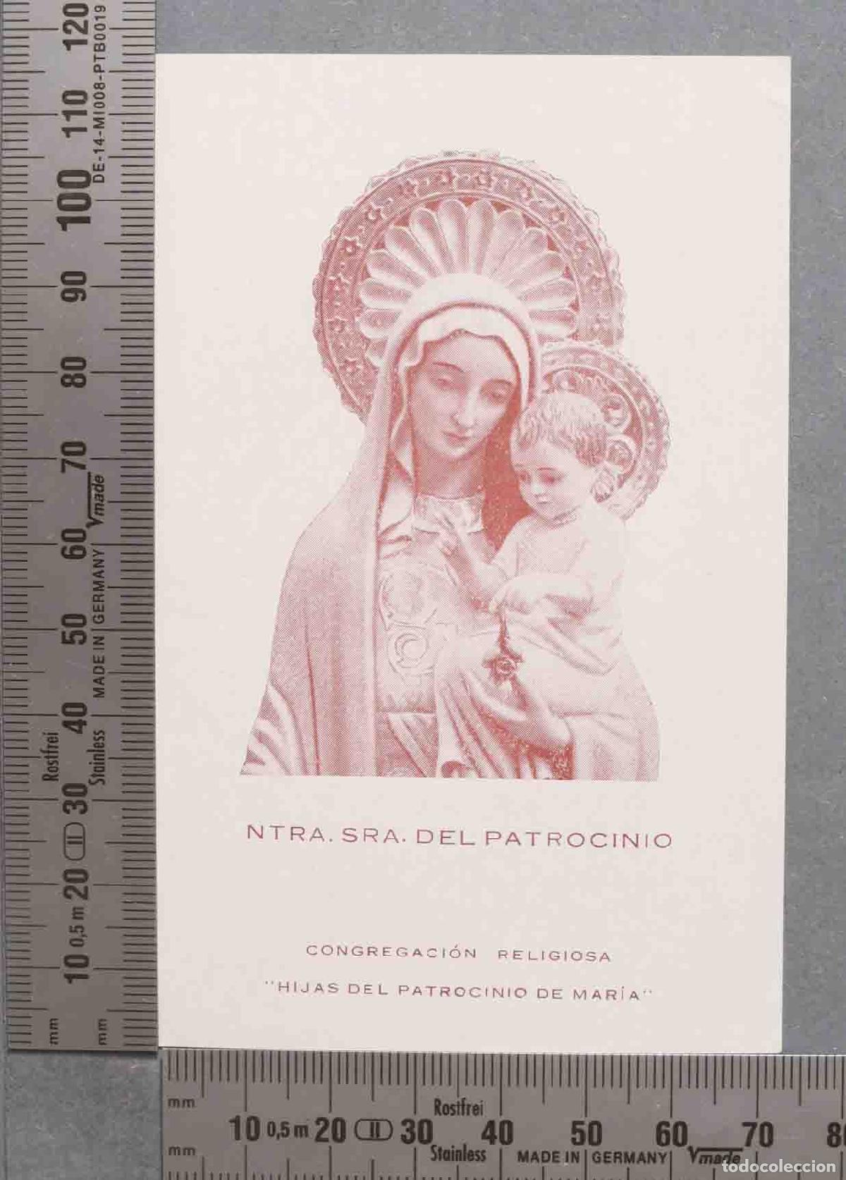Postais: ESTAMPA. NTRA. SRA. DEL PATROCINIO. NOVENA