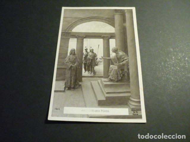Cartes Postales: JESUS ANTE PILATOS POSTAL RELIEVE CERAMICO DIORAMA 1910