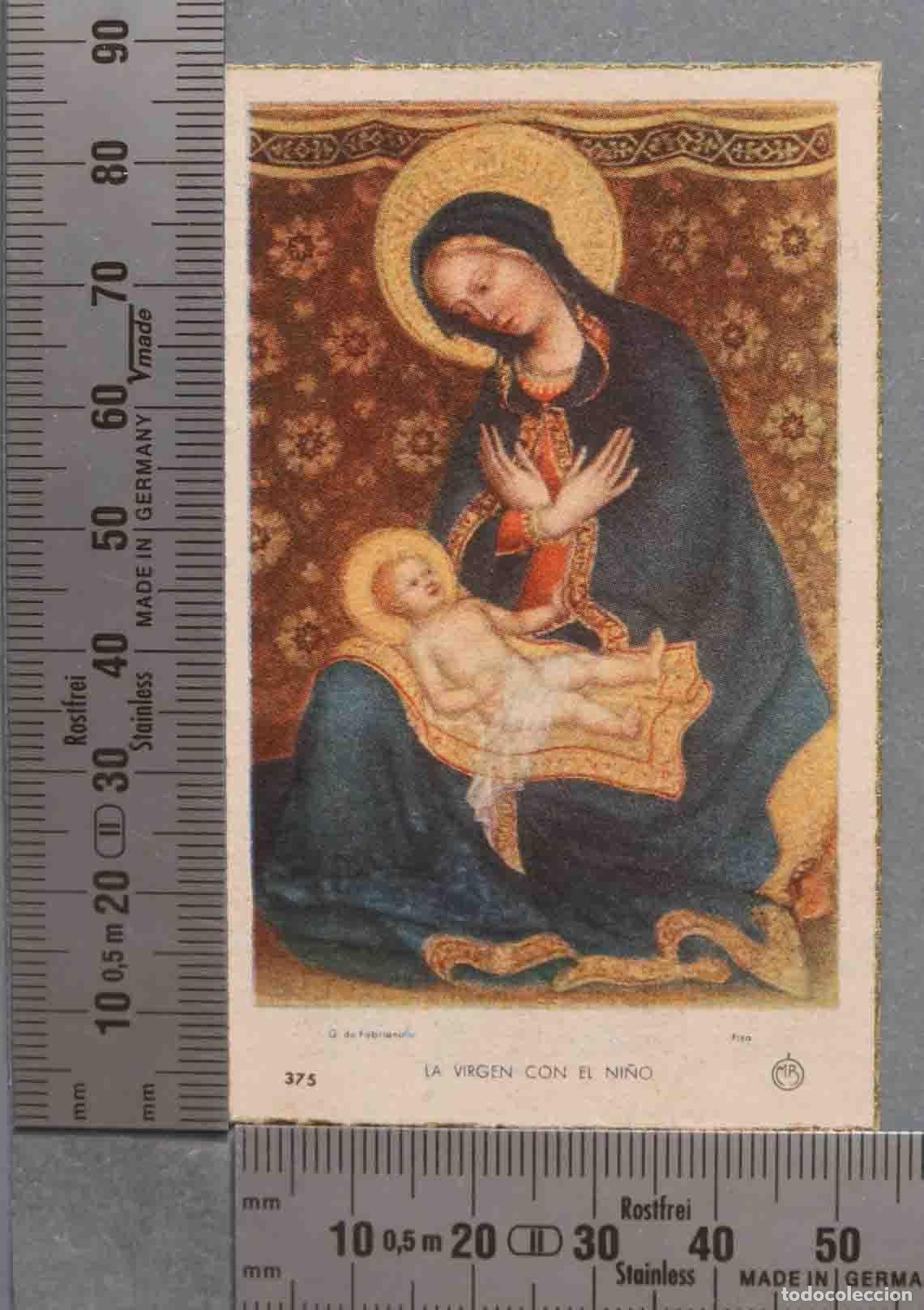 Cartes Postales: ESTAMPA. LA VIRGEN CON EL NI&Ntilde;O