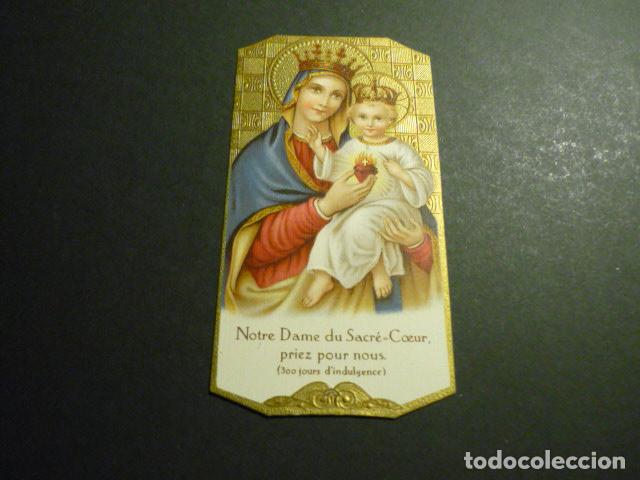 Postkarten: NUESTRA SE&Ntilde;ORA DEL SAGRADO CORAZON ANTIGUA ESTAMPA CROMOLITOGRAFICA