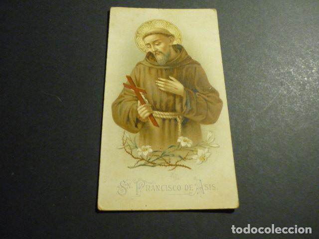 Postales: SAN FRANCISCO DE ASIS ANTIGUA ESTAMPA
