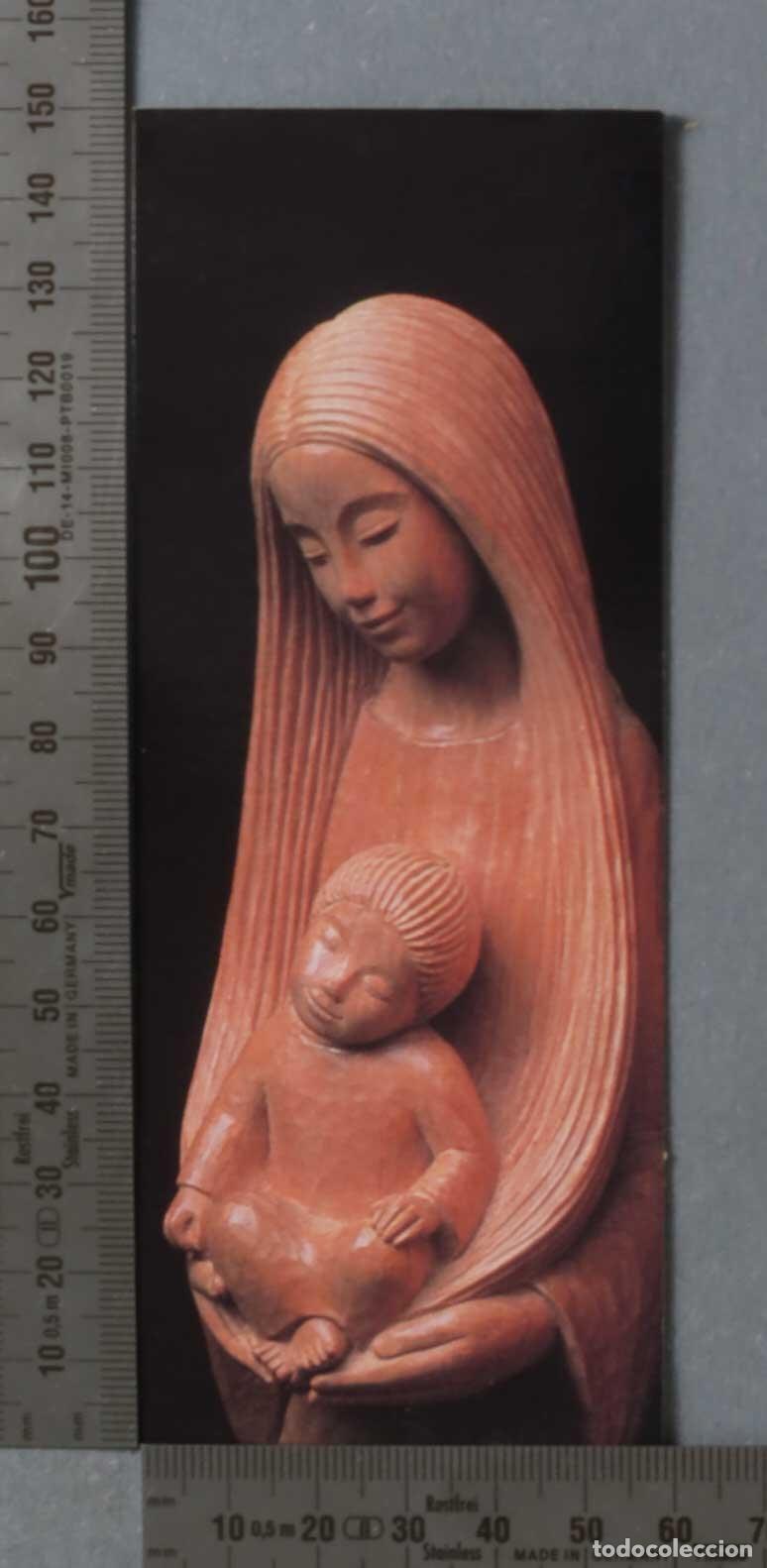 Cartoline: ESTAMPA. VIRGEN CON EL NI&Ntilde;O. MEDIASPAUL