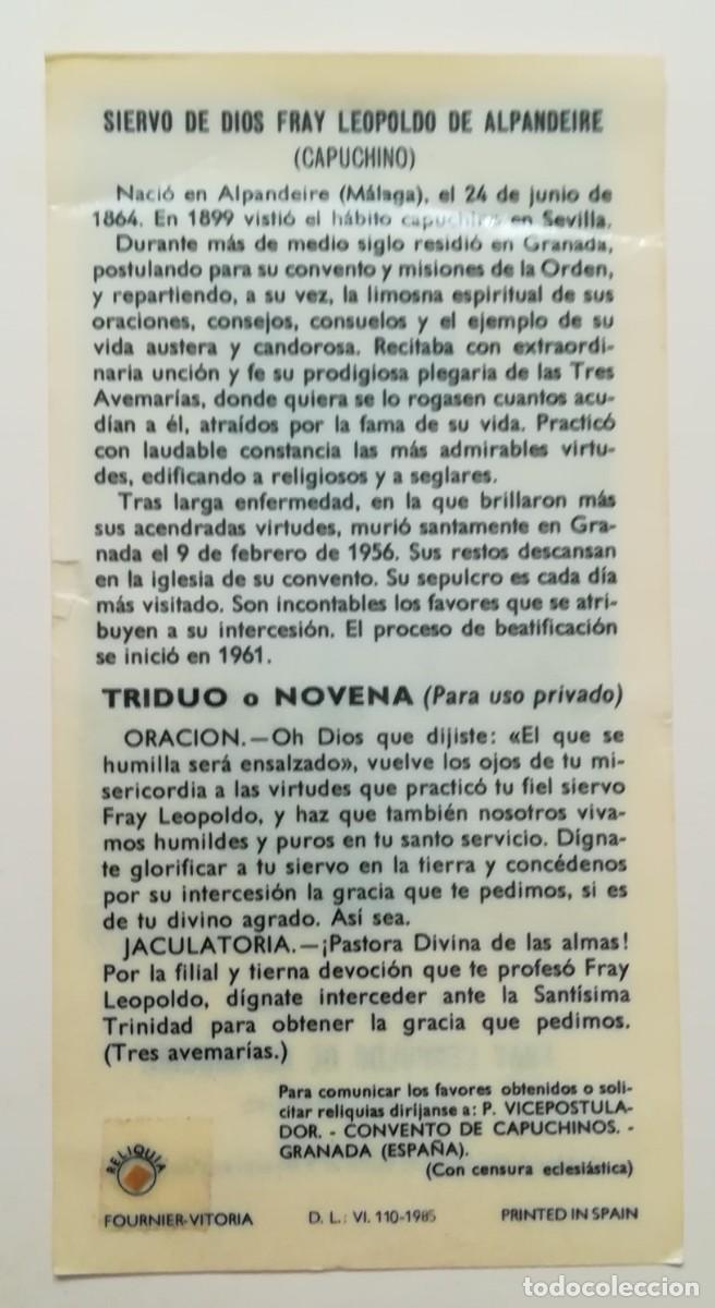 Postales: Estampa religiosa ........... - Foto 2