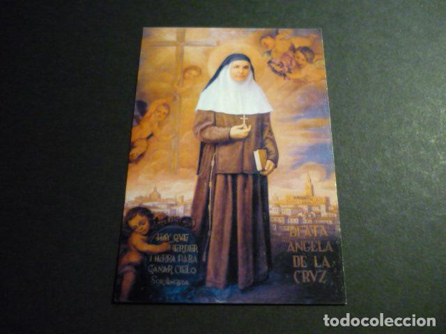Postais: BEATA ANGELA DE LA CRUZ ESTAMPA