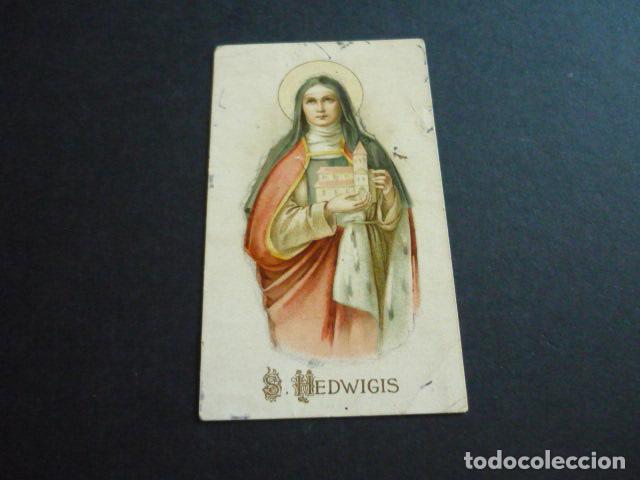 Postais: SANTA EUDIVIGES ANTIGUA ESTAMPA CROMOLITOGRAFICA