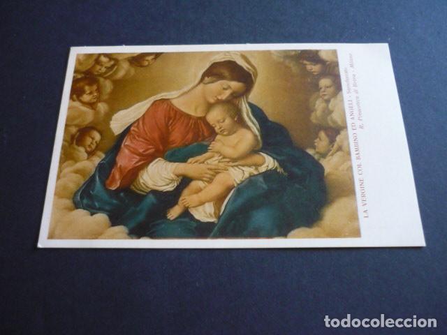 Postales: VIRGEN CON NI&Ntilde;O JESUS ANTIGUA POSTAL