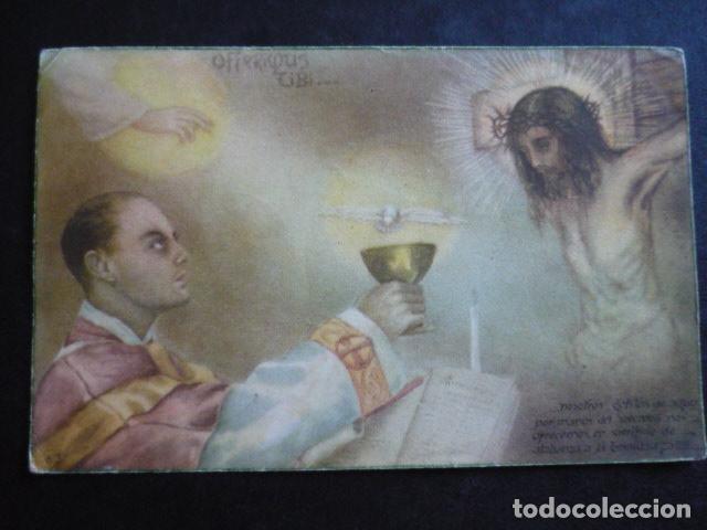 Postales: SACERDOTE ANTIGUA ESTAMPA