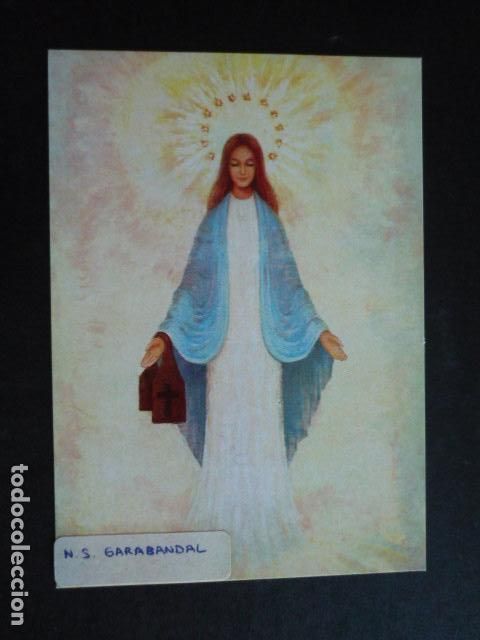 Cartoline: NUESTRA SE&Ntilde;ORA DE GARABANDAL CANTABRIA ANTIGUA ESTAMPA