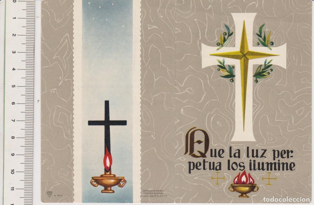 Postcards: Recordatorio defunci&oacute;n ES 185/6 Valencia 1971
