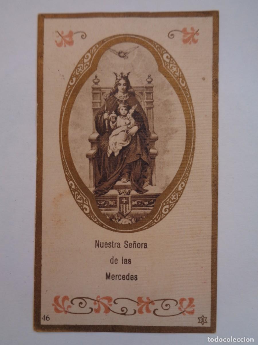 Postales: ANTIGUA ESTAMPA DE NUESTRA SE&Ntilde;ORA DE LAS MERCEDES , 1914