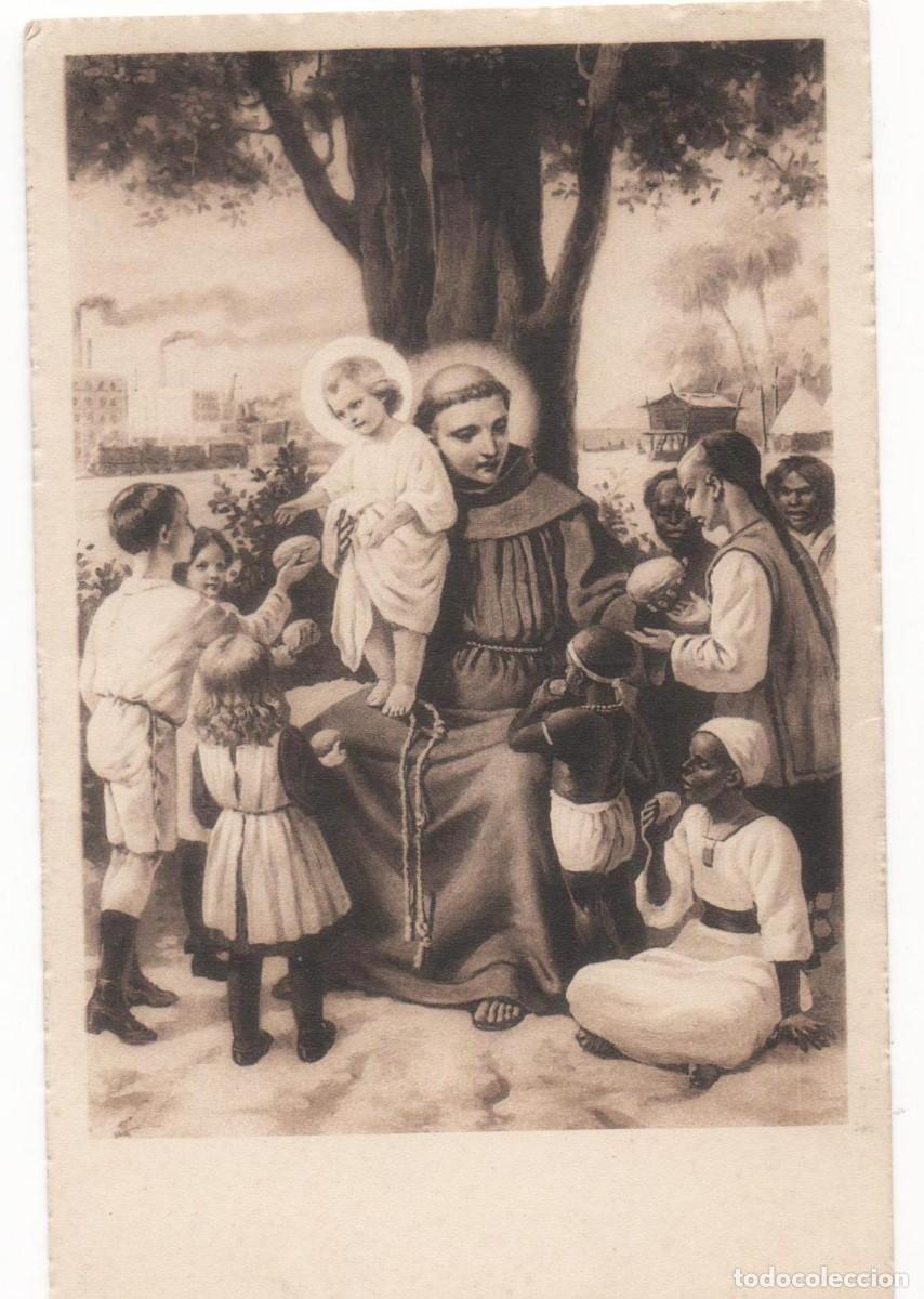 Cartes Postales: Postal belga de principios del XX- Liga de las Misiones Franciscanas-sin circular-