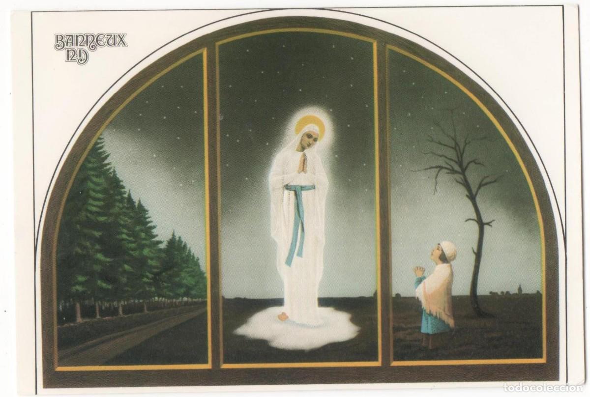 Cartes Postales: Tr&iacute;ptico de la Capilla de las Apariciones-Banneux-B&eacute;lgica - Sin circular-