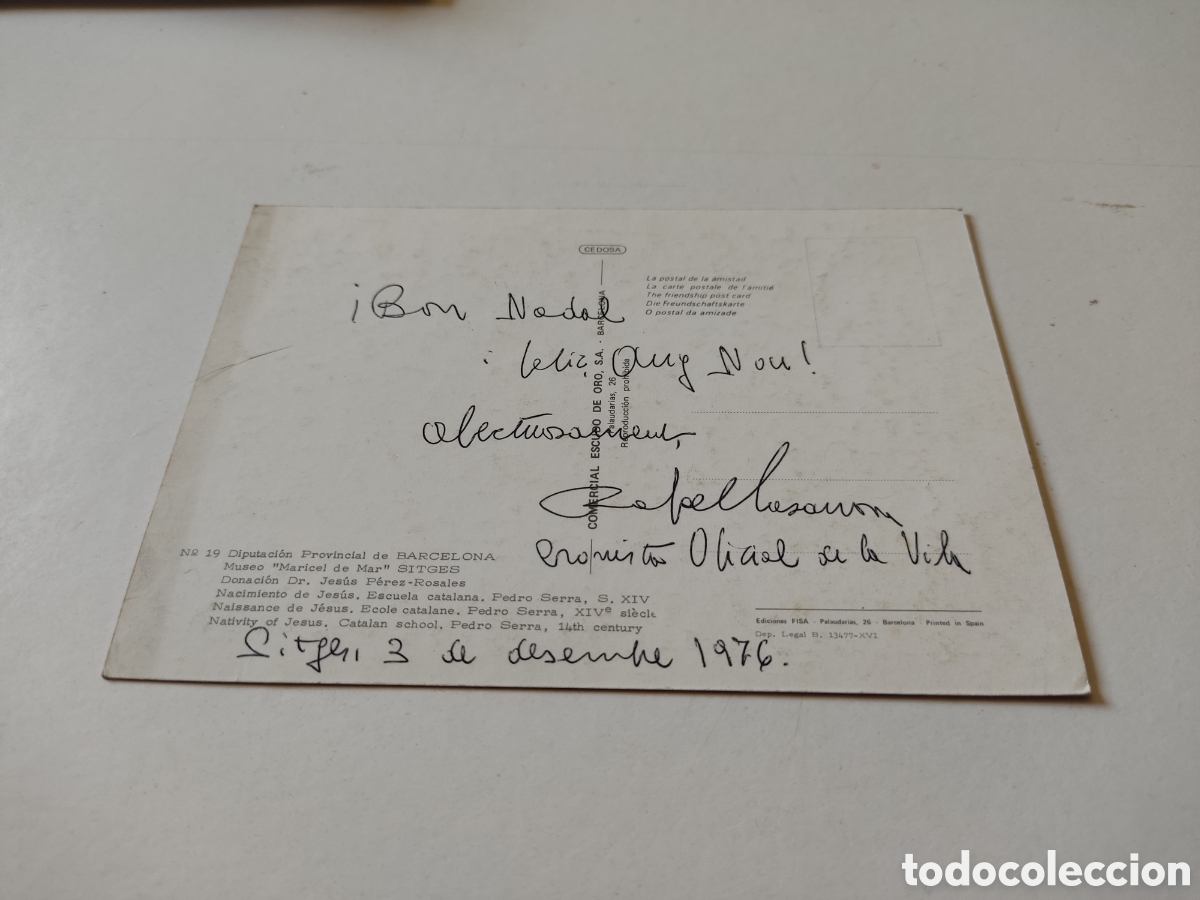 Postales: Postal museo Maricel de Mar, Sitges - Foto 2