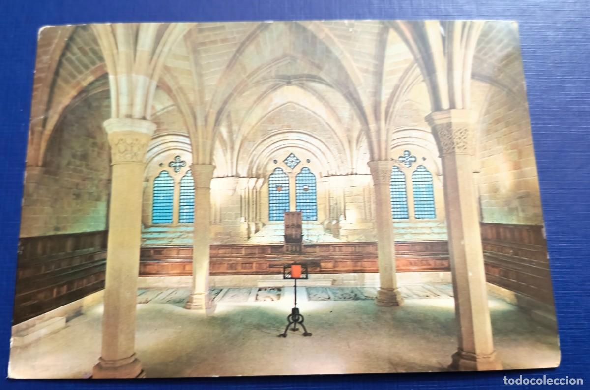 Postales: POSTAL REAL MONASTERIO DE POBLET - CIRCULADA - Foto 1