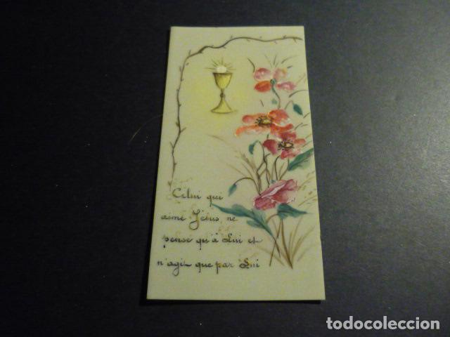Cartes Postales: ANTIGUA ESTAMPA EN CELULOIDE PINTADA A MANO