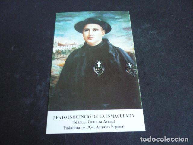 Cartoline: BEATO INOCENCIO DE LA INMACULADA TURON ASTURIAS MARTIR GUERRA CIVIL ESTAMPA