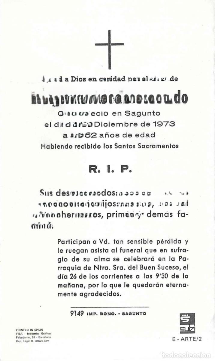 Postales: ROGAD A DIOS EN CARIDAD - 1973 - Foto 2