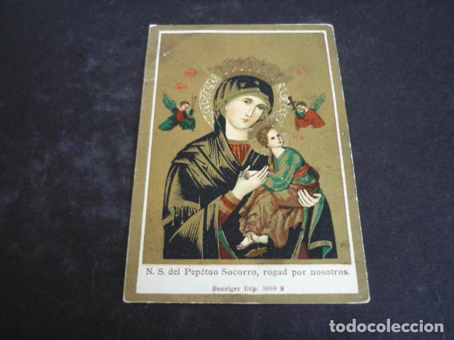 Cartoline: NUESTRA SE&Ntilde;ORA DEL PERPETUO SOCORRO ANTIGUA ESTAMPA