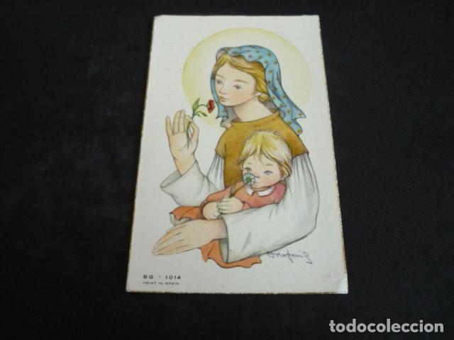 Postales: RECORDATORIO PRIMERA COMUNION ROSER PUIG ILUSTRADORA - Foto 1