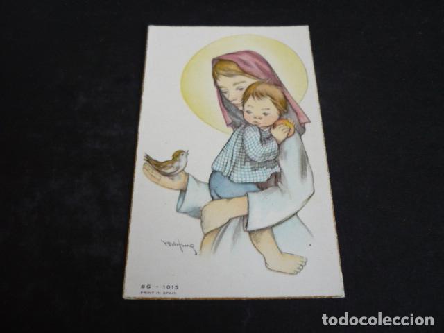 Postales: RECORDATORIO PRIMERA COMUNION ROSER PUIG ILUSTRADORA - Foto 1