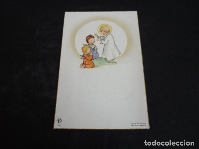 Postales: RECORDATORIO PRIMERA COMUNION ROSER PUIG ILUSTRADORA - Foto 1