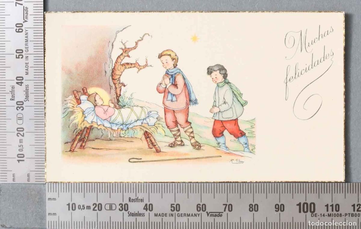 Cartes Postales: ESTAMPA. ADORANDO PASTORCITOS AL NI&Ntilde;O