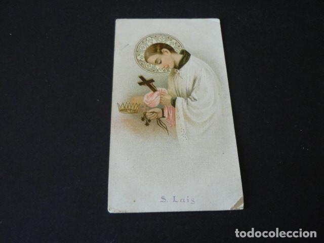Cartoline: SAN LUIS GONZAGA ANTIGUA ESTAMPA