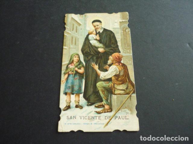 Cartes Postales: SAN VICENTE DE PAUL ANTIGUA ESTAMPA
