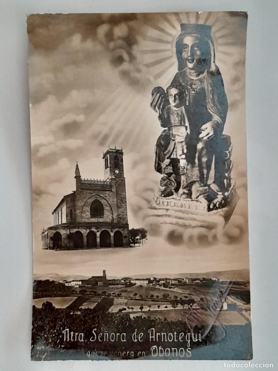 Cartoline: FOTOGRAFIA ERMITA NUESTRA SE&Ntilde;ORA DE ARNOTEGUI EN OBANOS NAVARRA RV 2308