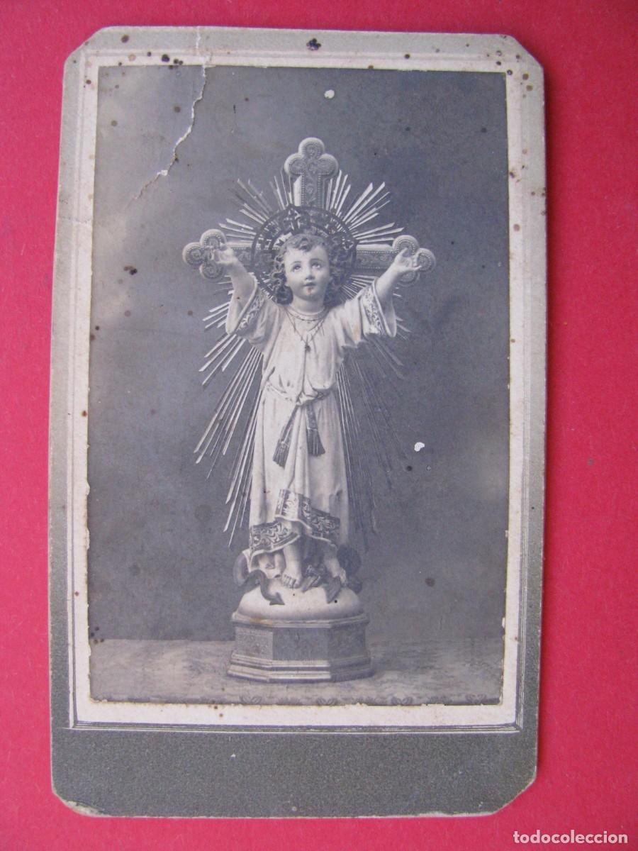 Postales: ANTIGUA FOTO. NI&Ntilde;O JESUS. 10,5X6,5 CM.