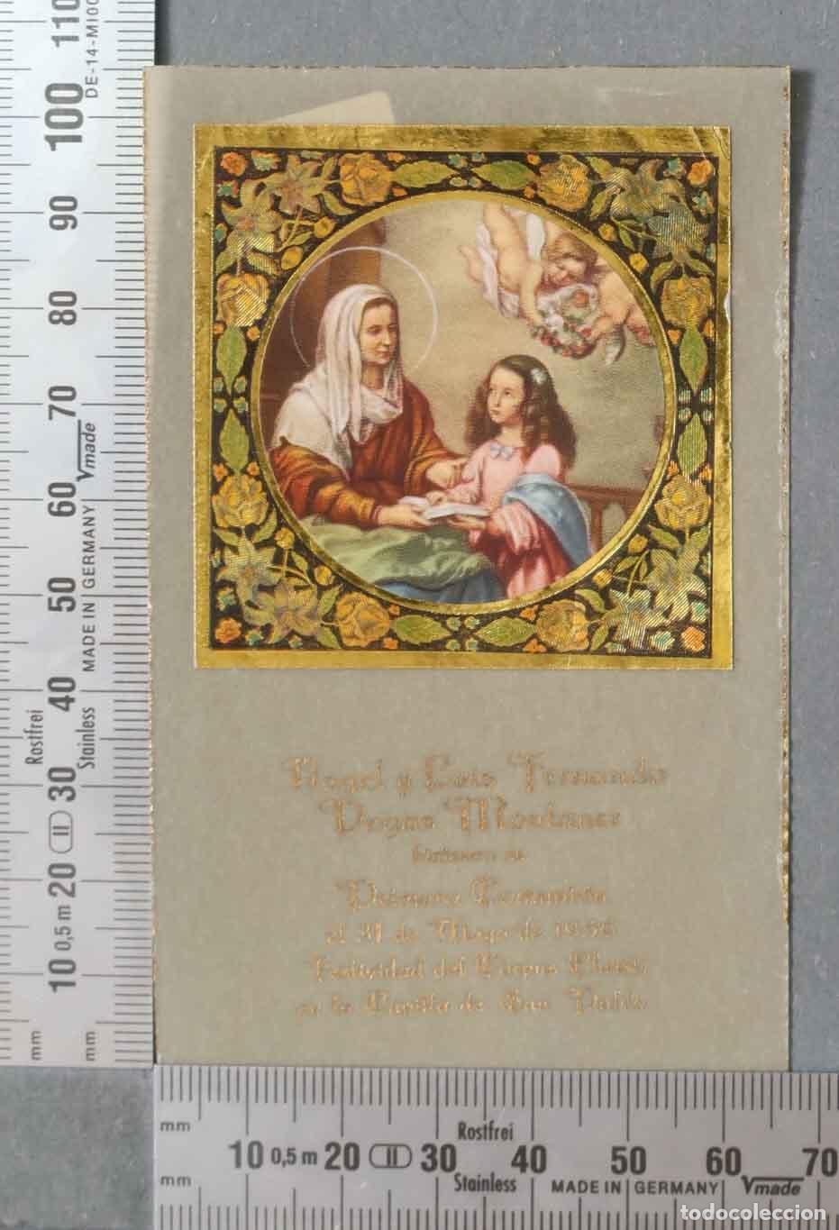 Cartes Postales: ESTAMPA. PRIMERA COMUNION 1954