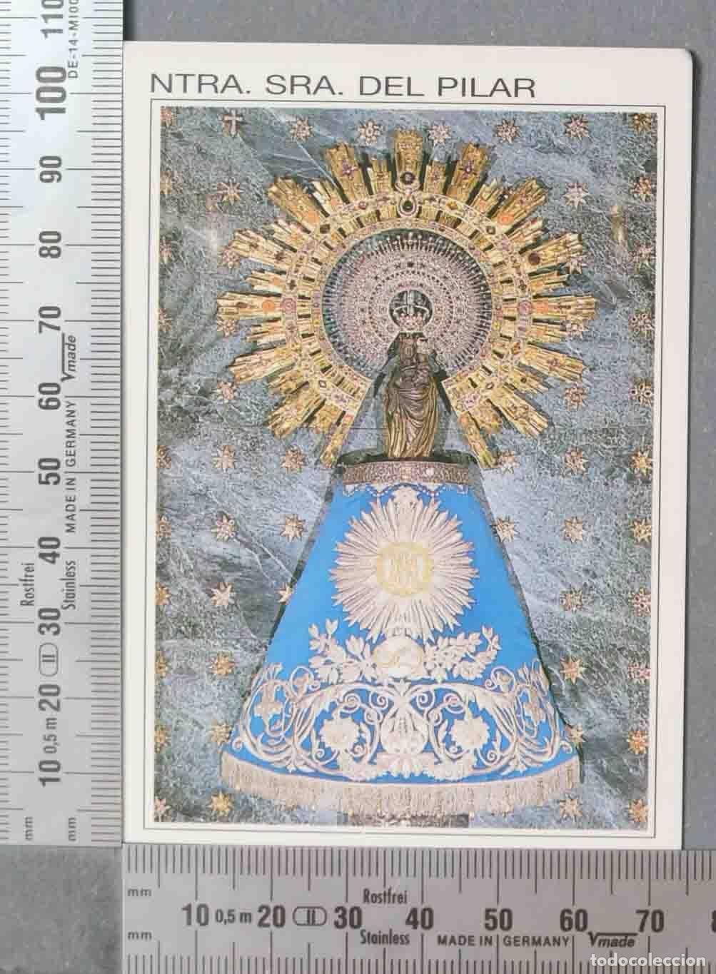 Postais: ESTAMPA. NTRA. SRA. DEL PILAR. CON ORACION HIMNO