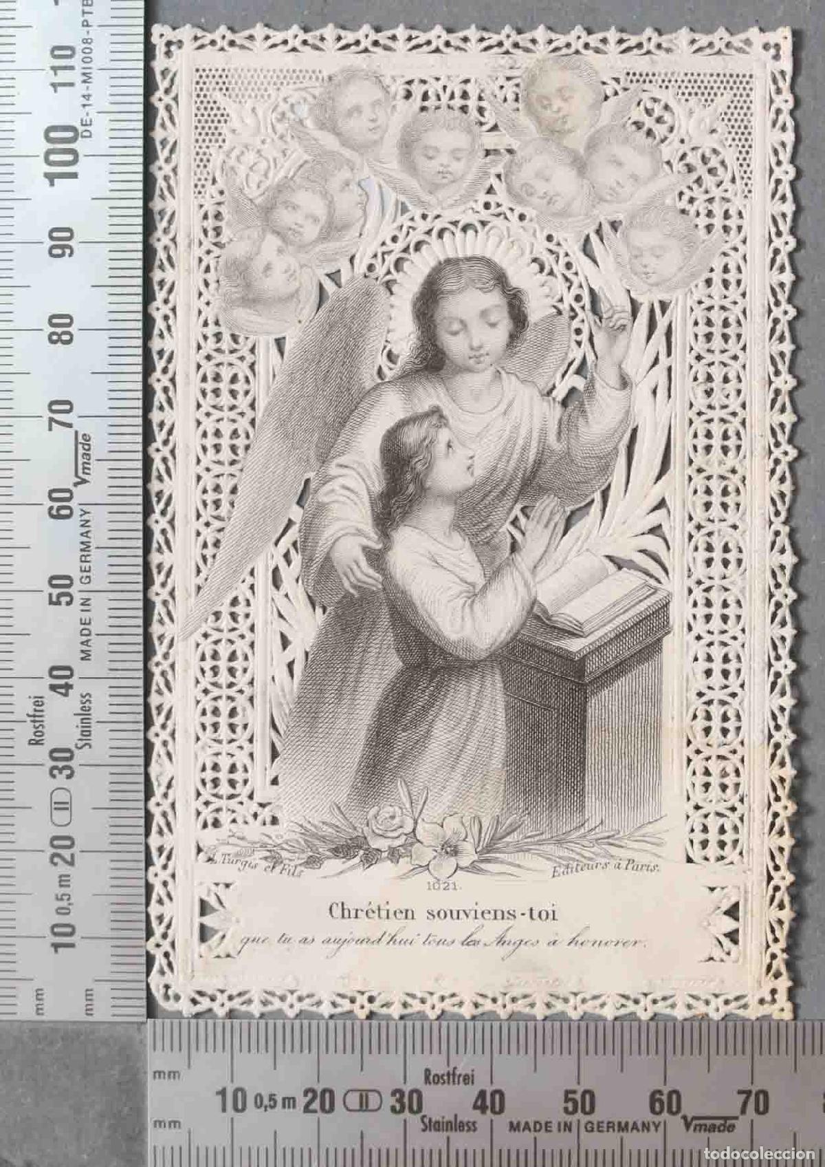 Postales: ESTAMPA DE PUNTILLA. ANGEL DE LA GUARDIA. L. TURGIS