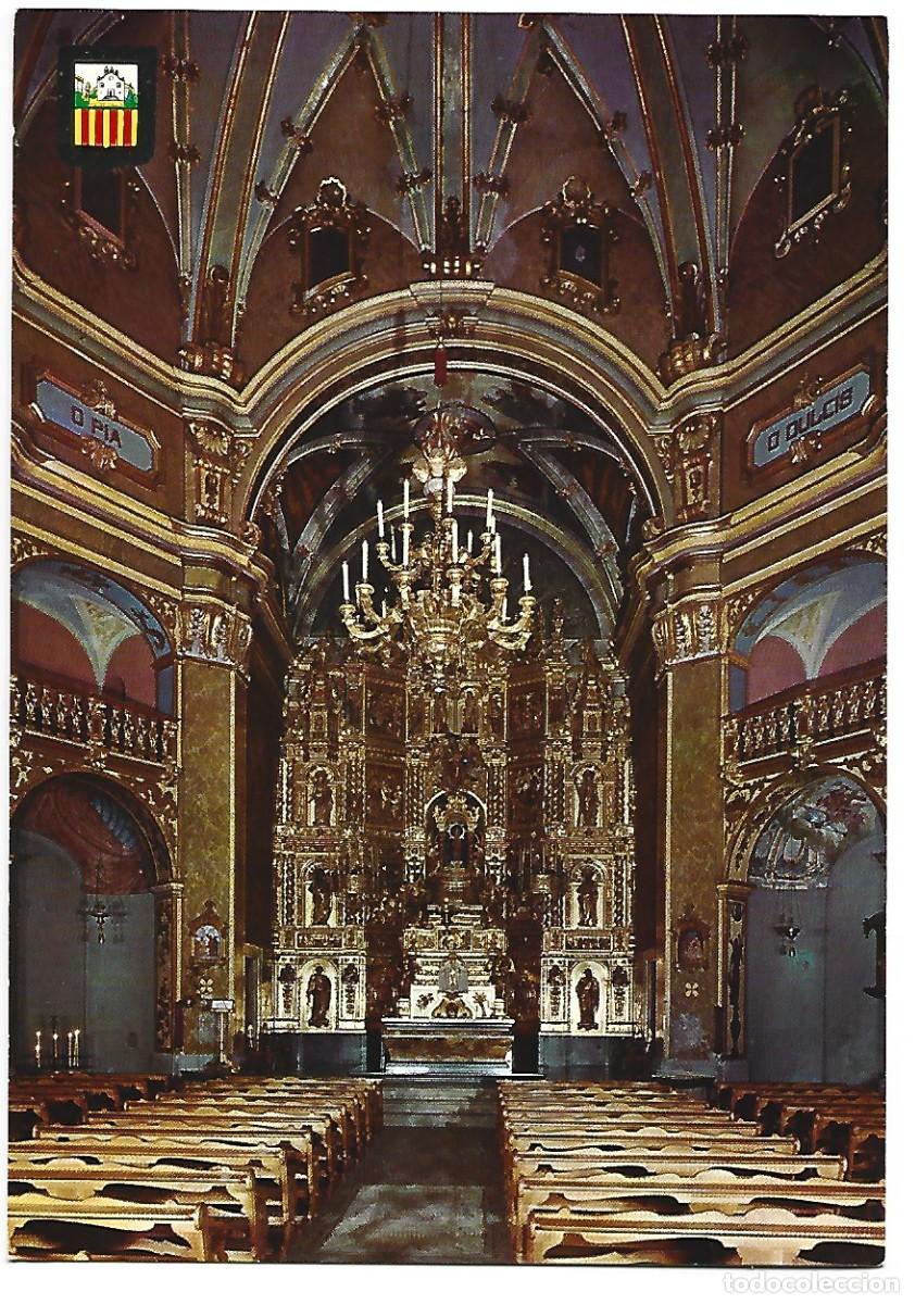 Postcards: SANTUARI DE LA VERGE I ALTAR / SANCTUARY OF THE VIRGIN AND ALTAR.- NOSTRA SENYORA DE LA GLEVA