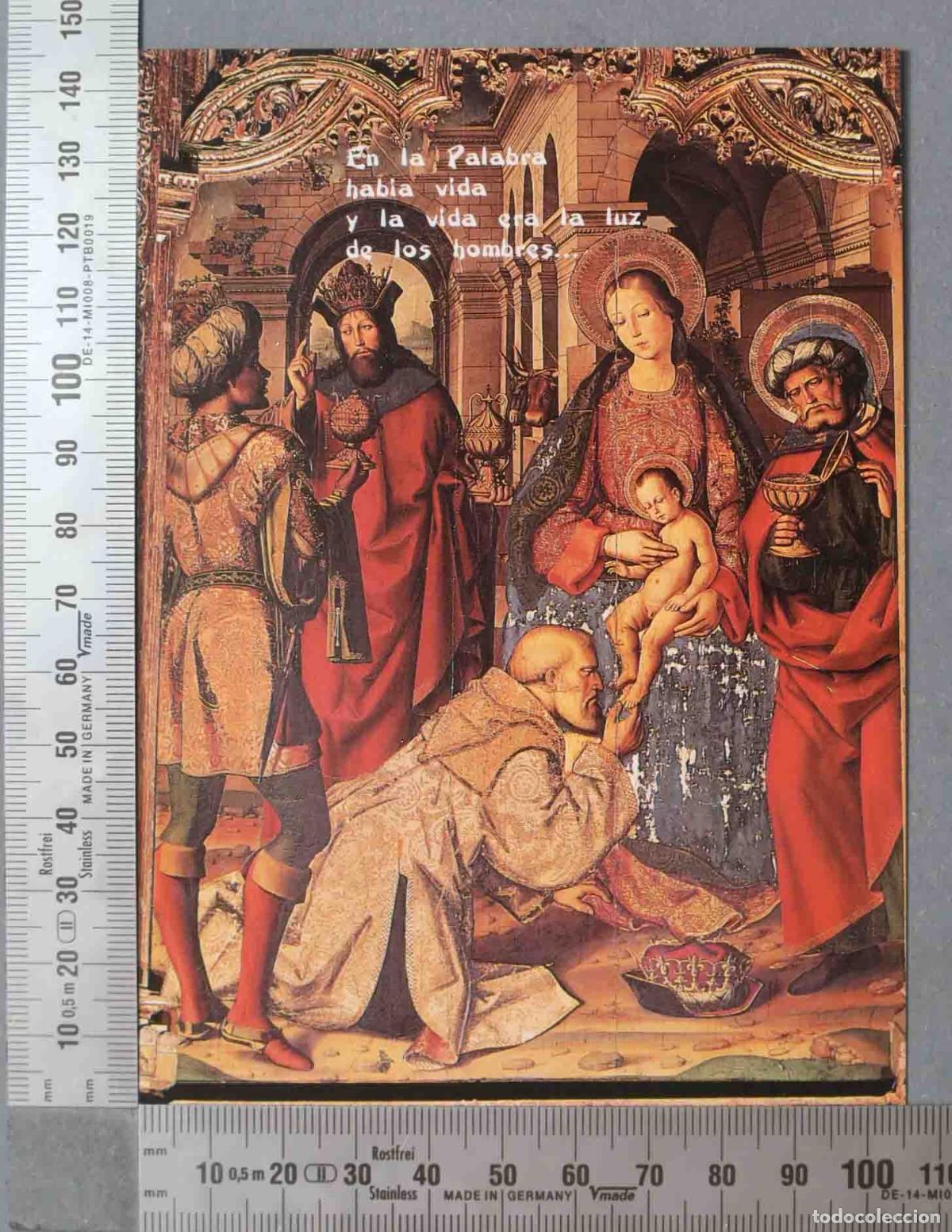 Postkarten: ESTAMPA. ADORACION REYES RETABLO ALTAR MAYOR AVILA